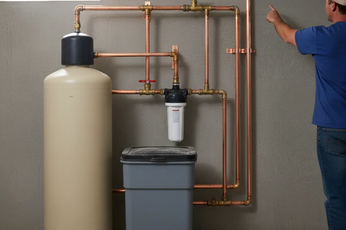 Whole-house water treatment system installed in Elloree